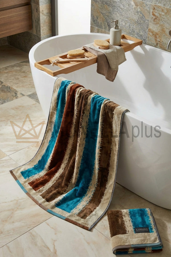 Asciugamano con Ospite Daza Carrara