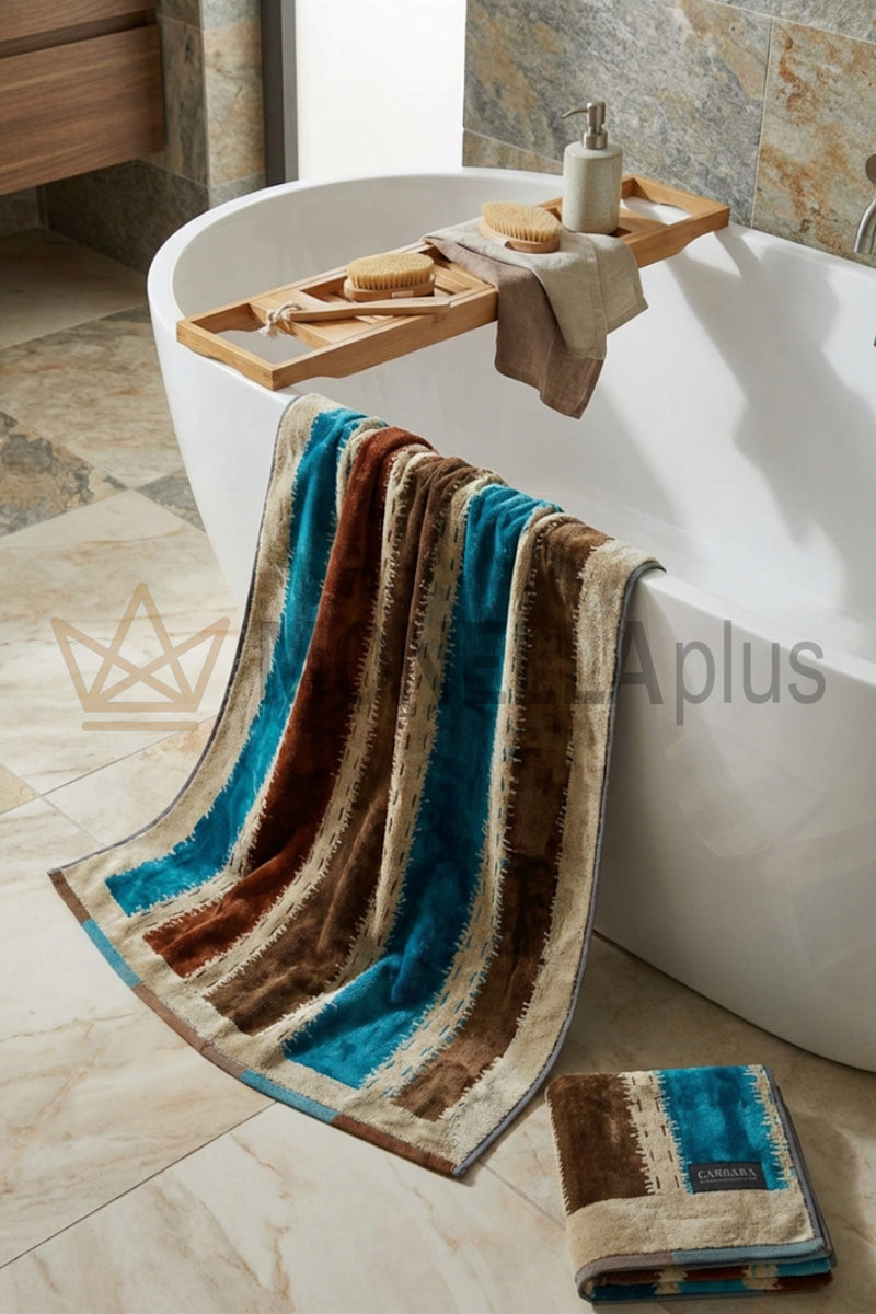 Asciugamano con Ospite Daza Carrara