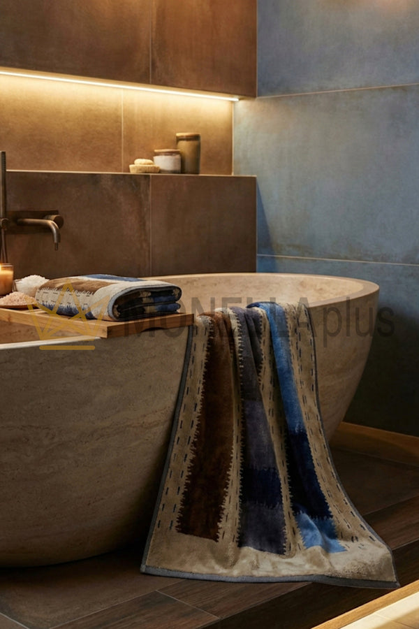 Asciugamano con Ospite Daza Carrara