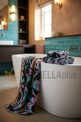 Asciugamano con Ospite Glamour Carrara