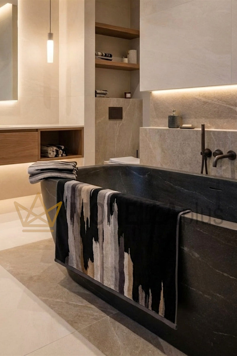 Asciugamano con Ospite John Carrara