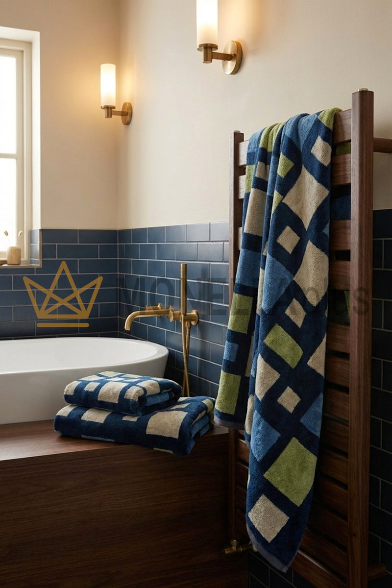 Asciugamano con Ospite Kos Carrara