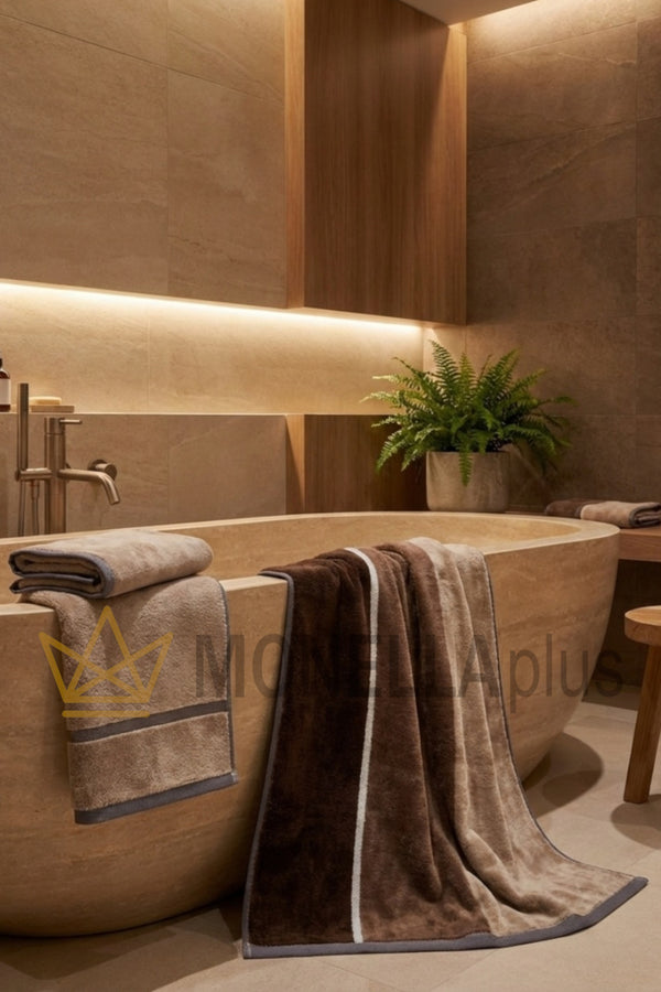 Asciugamano con Ospite Londra Carrara