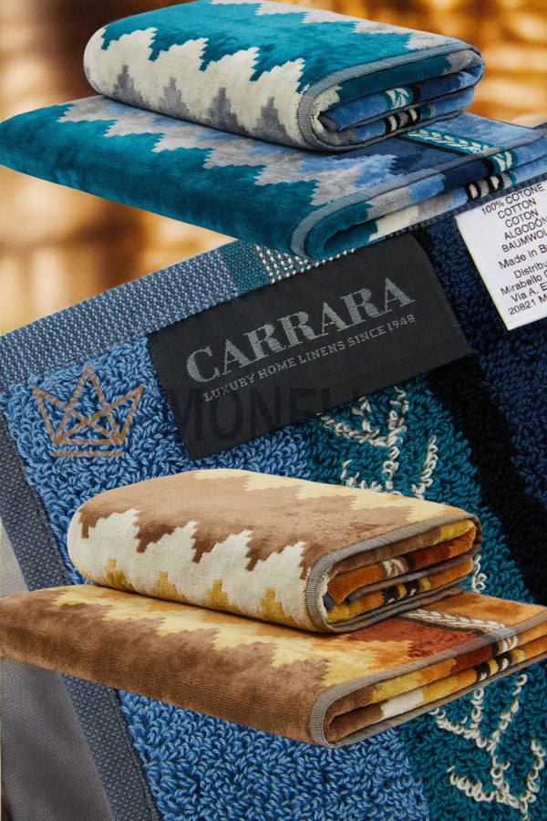 Asciugamano con Ospite Oseye Carrara