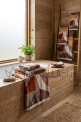 Asciugamano con Ospite Washington Carrara