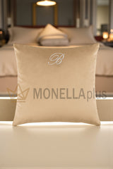 Almofada Azul Veludo Blumarine