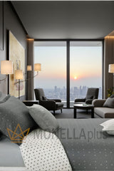 Completo capa de edredão Bowtie Trussardi