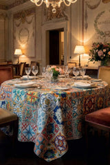 Tovaglia Camastra Tessitura Toscana