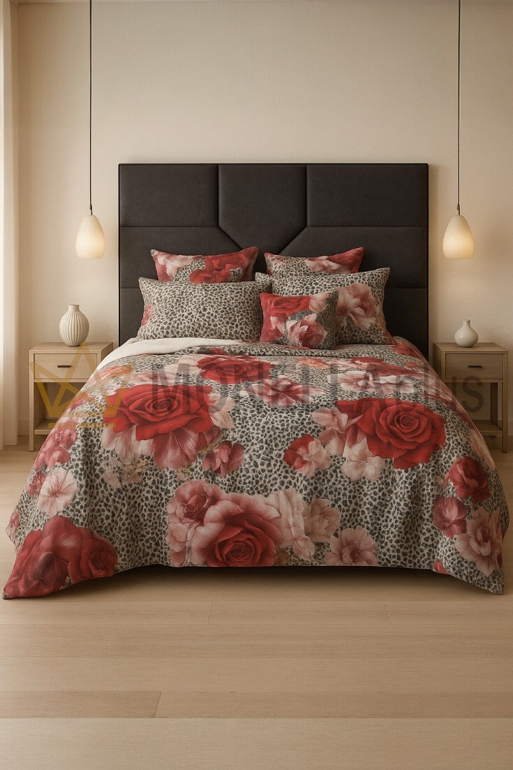 Kompletní povlečení Rose Leopard Roberto Cavalli