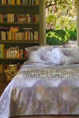 Ensemble Housse de Couette Fleur Abstraite Mirabello