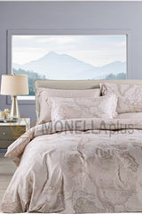 Komplettes Geo White Bettbezug-Set Doppelbett