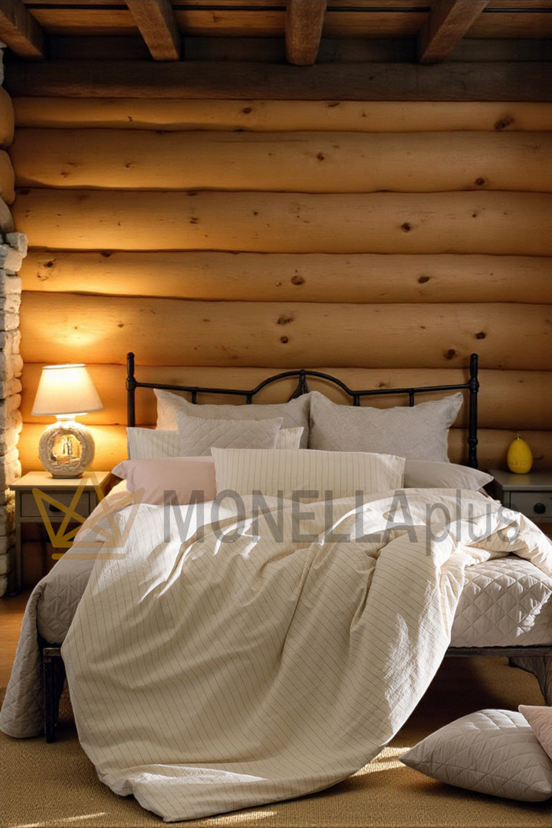 Housse de couette Lodge d'angle double DONDI