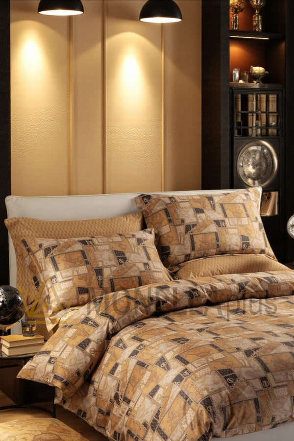 Completo Copripiumino Matrimoniale Geo Chain Alviero Martini