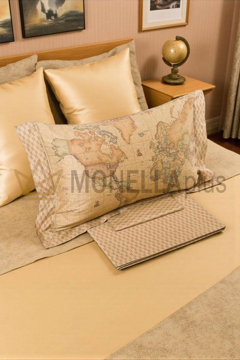 Komplettes Bettbezug-Set Doppelbett Geo Classic Alviero Martini – MonellaPlus