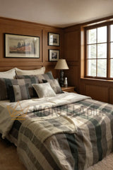 Parure de lit avec housse de couette New Tweed Trussardi 2010512