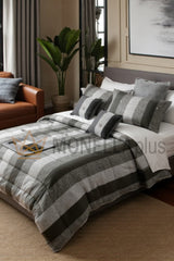 Parure de lit avec housse de couette New Tweed Trussardi 2010512