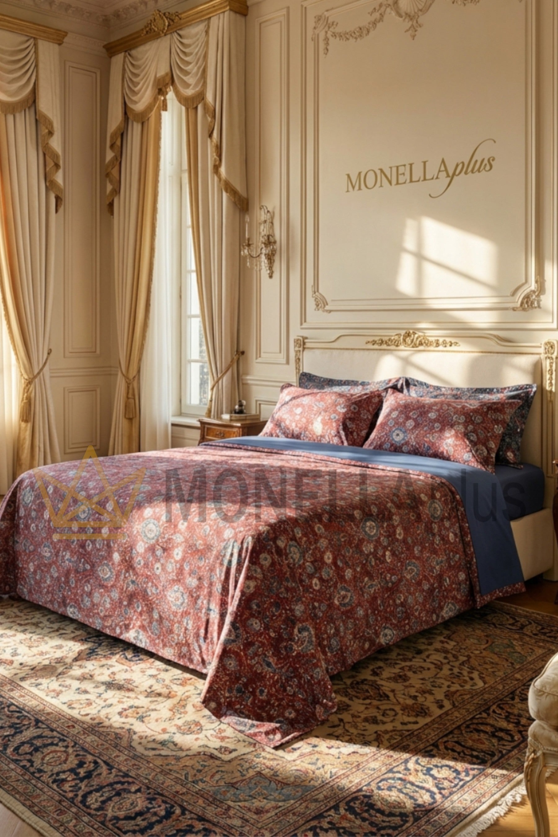 Paisley Decor Sheet Set Mirabello – MonellaPlus