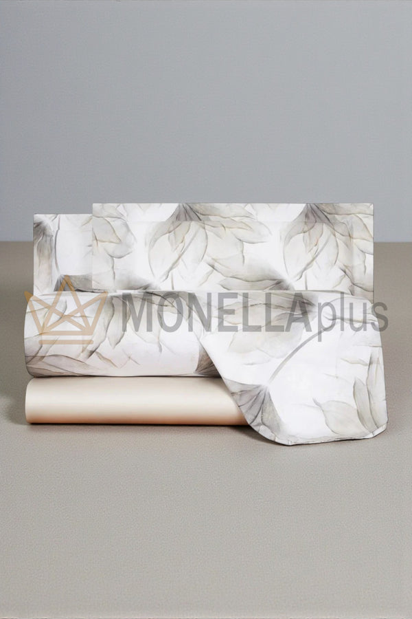 Completo Lenzuola Abstract flower Floreale Carrara