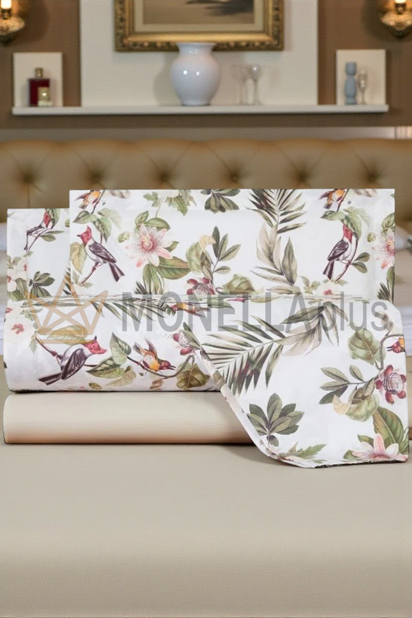 Completo Lenzuola Exótica Floral Mirabello