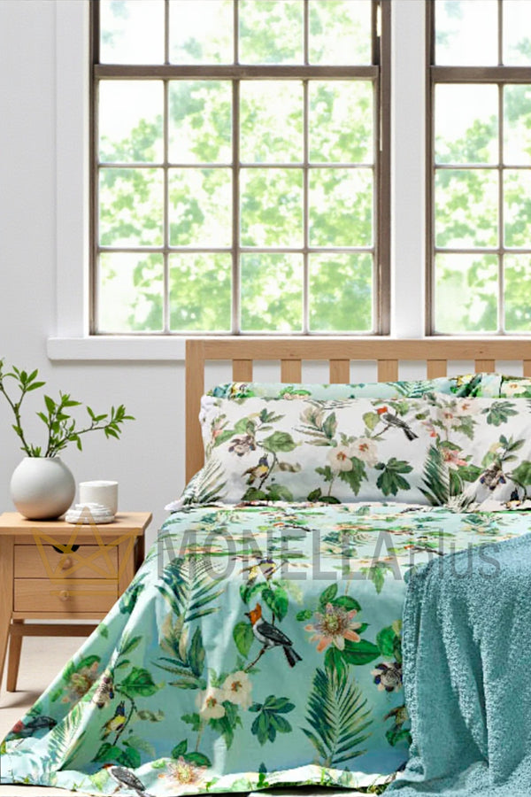 Completo Lenzuola Exótica Floral Mirabello