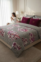 Bouquet Leopard Roberto Cavalli sheet set complete