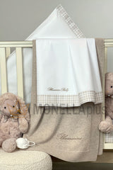 Complete crib sheet set British Blumarine