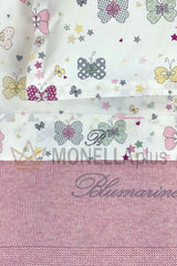 Lençol completo para cama de grades Farfalle Blumarine