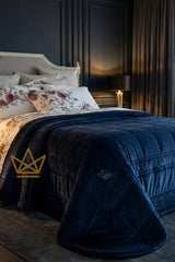 Blue Velvet Bedspread Blumarine