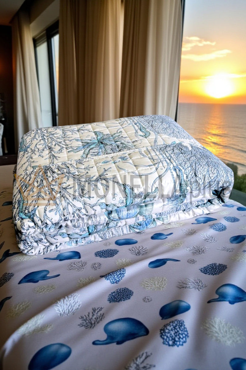Tropische Tagesdecke Doppelbett Blumarine – MonellaPlus