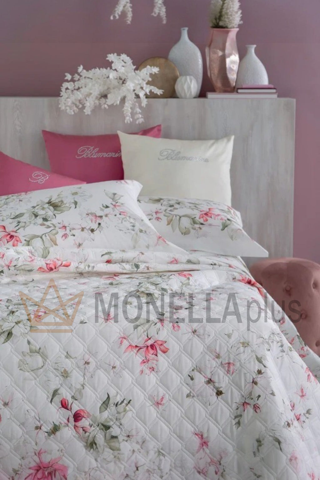 Quilted bedspread for double bed Cristin Blumarine 75175 – MonellaPlus