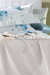 Cubrecama liso Note Azul Blumarine