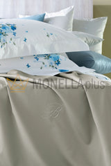 Cubrecama liso Note Azul Blumarine