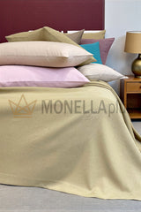 Jednobarevný přehoz na postel Sunday pro manželskou postel Blumarine