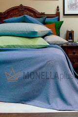 Jednobarevný přehoz na postel Sunday pro manželskou postel Blumarine