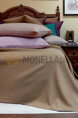 Jednobarevný přehoz na postel Sunday pro manželskou postel Blumarine