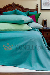 Jednobarevný přehoz na postel Sunday pro manželskou postel Blumarine