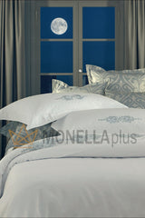 Complete Diana Embroidered Double Duvet Cover Svad Dondi