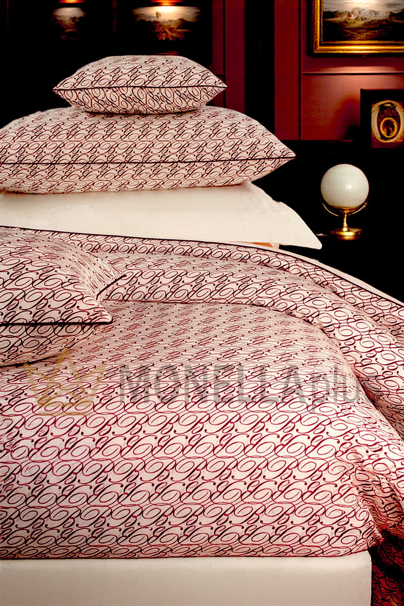 طقم ملايات كامل فترة أزرق مزدوج بلومارين