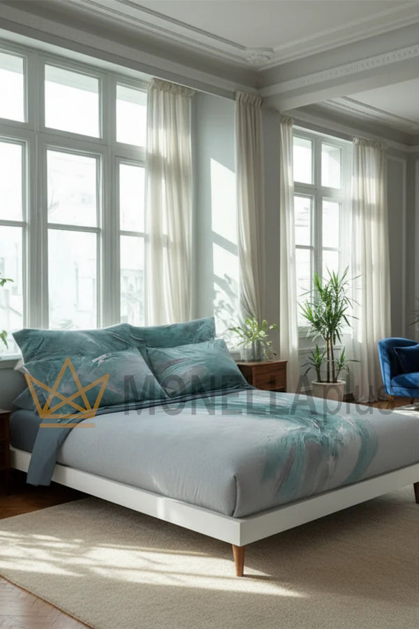 Parure Copripiumino Wind Carrara