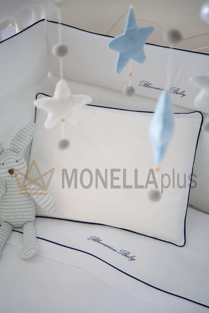 Baby Blue Blumarine Crib Duvet Cover