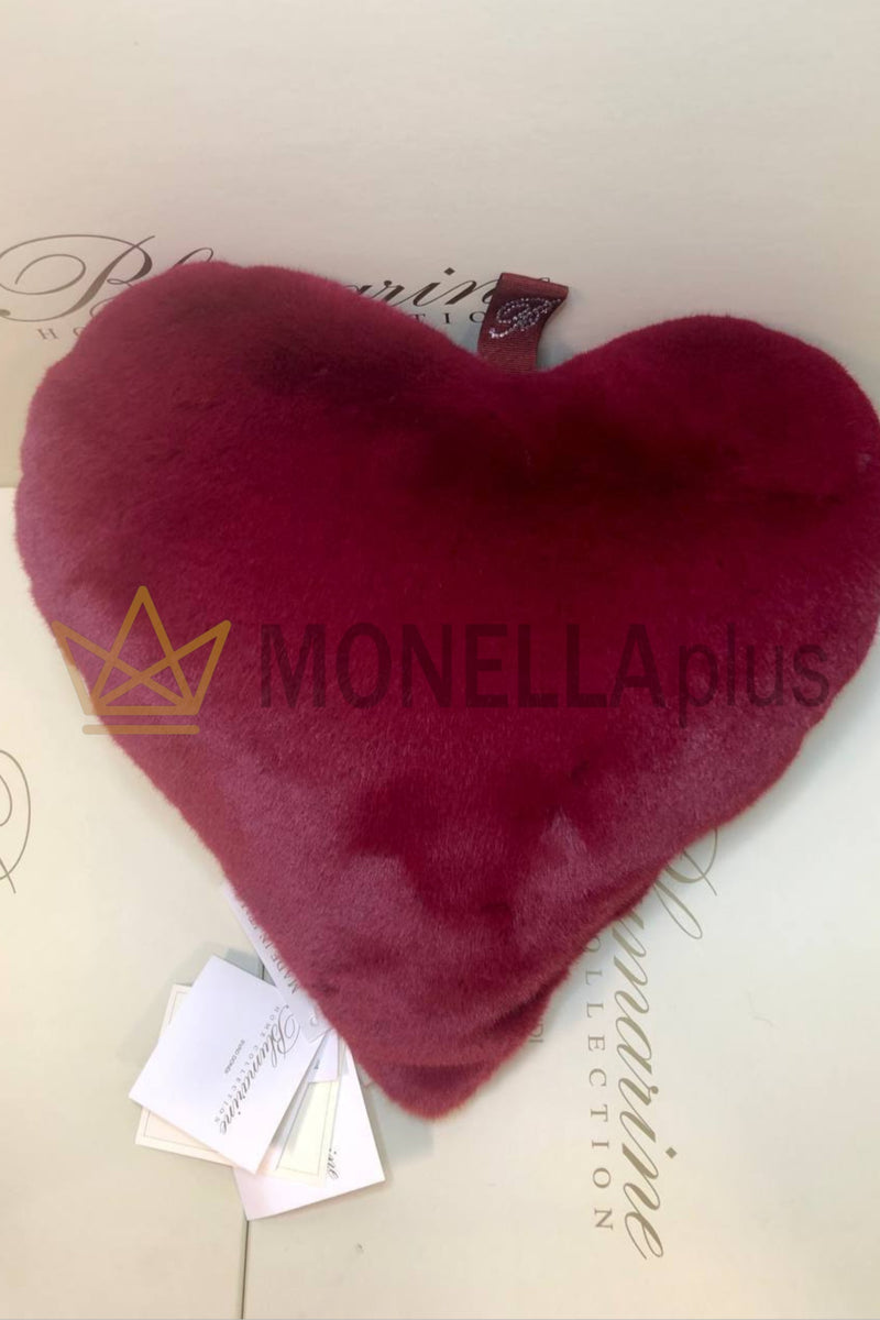 Heart Pillow Red Blumarine