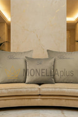 Coussin Note Bleu 42x42 Blumarine