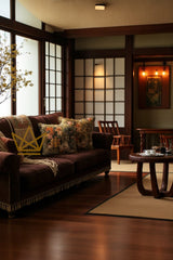 Almofada Frame Flowers 40x40 Seda Roberto Cavalli