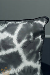 Dekokissen Giraffe 40x40 Seide Roberto Cavalli