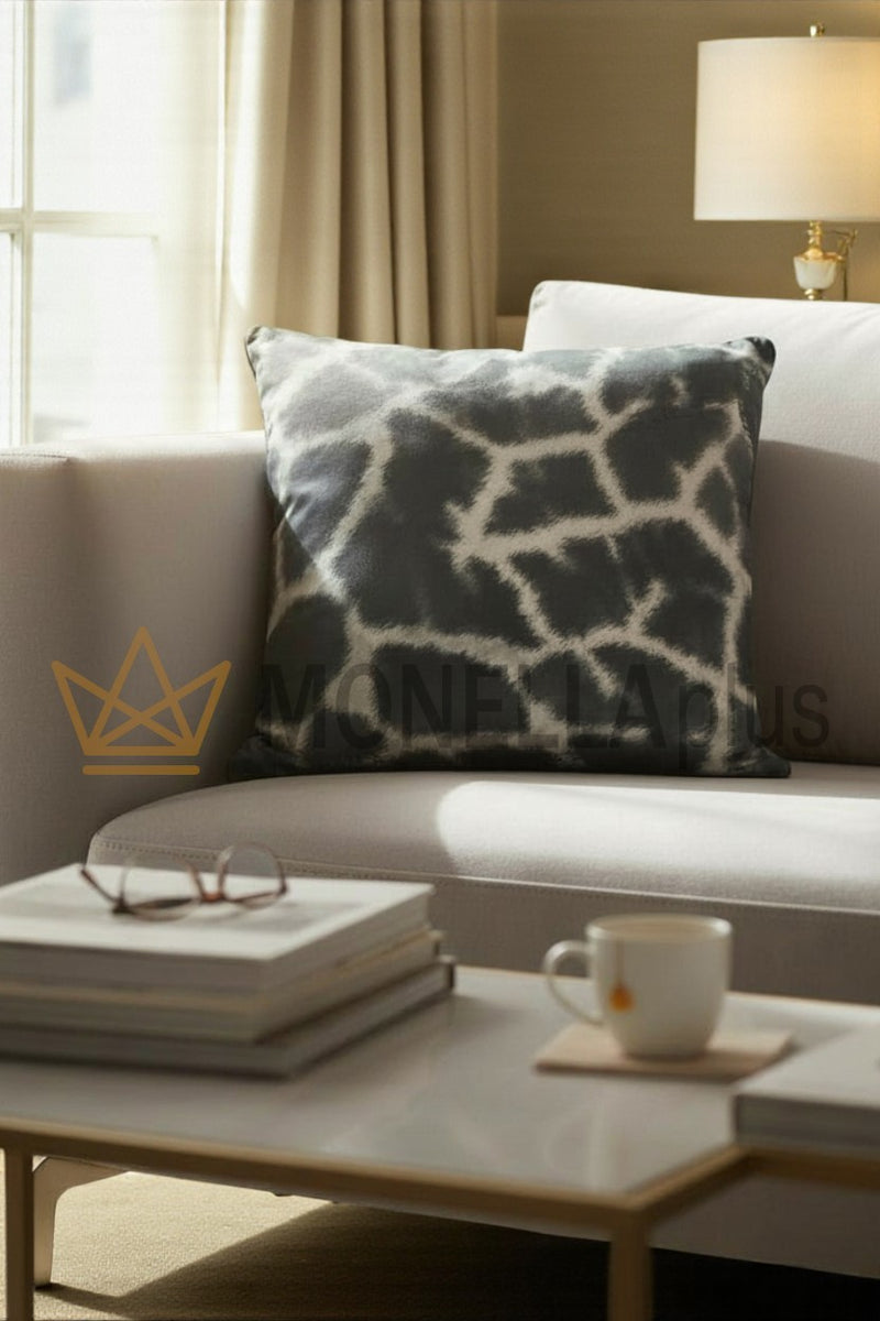 Dekokissen Giraffe 40x40 Seide Roberto Cavalli