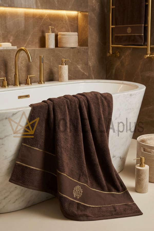 NEW GOLD Towel Roberto Cavalli