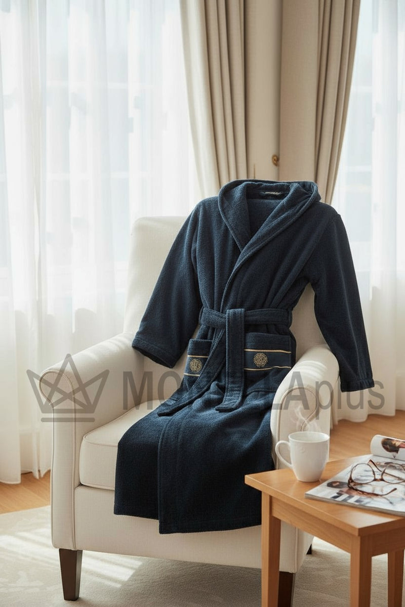 Roupão com Capuz Gold New