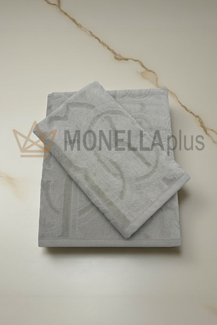 Conjunto de 2 Toalhas Araldico Roberto Cavalli