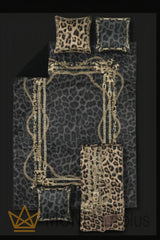 Completo lenzuola leopard chain Philipp Plein