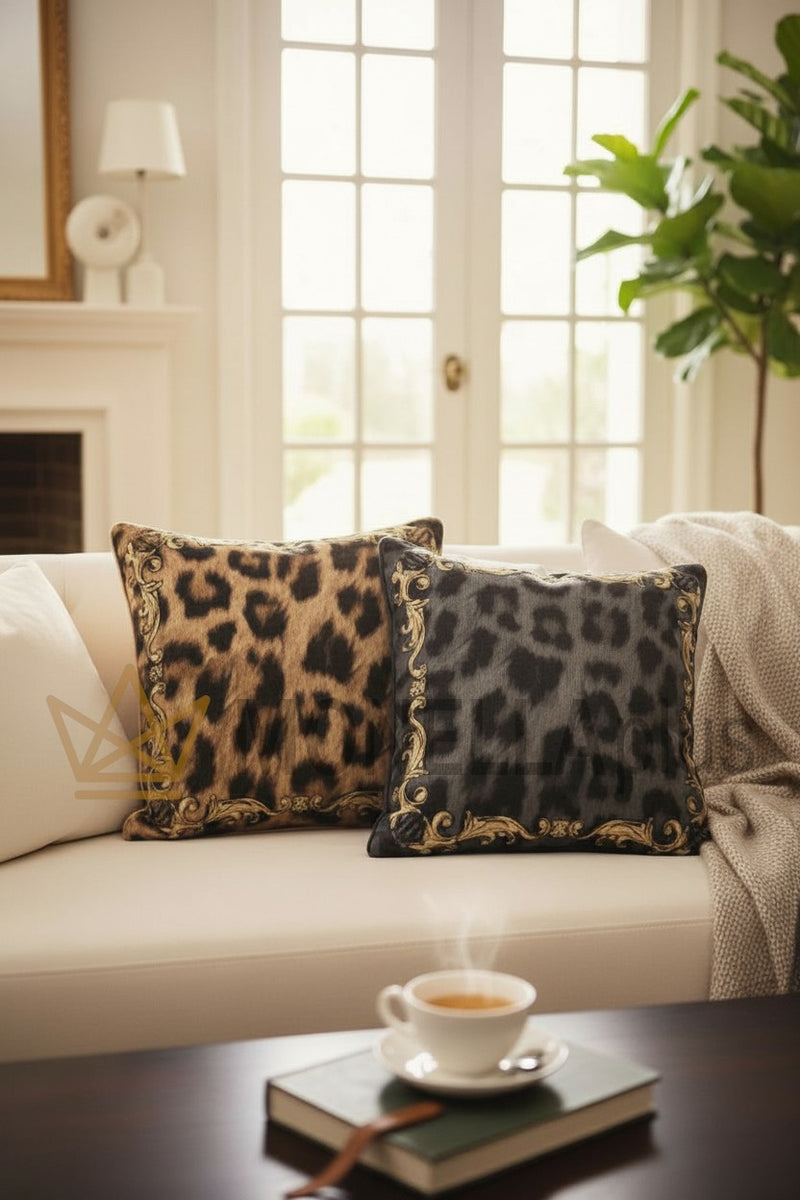 Подушка LEOPARD CHAIN philipp plein